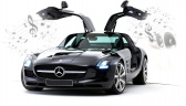 R/C auto Mercedes-Benz SLS AMG (iPhone,iPad)