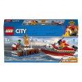 LEGO CITY 60213 Požár v přístavu