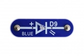 D9 (6SCD9) Modrá LED