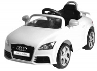Elektrické auto Audi TT RS Plus bílé