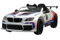 Elektrické auto BMW M6 GT3 bílé