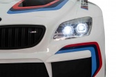 Elektrické auto BMW M6 GT3 bílé