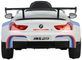 Elektrické auto BMW M6 GT3 bílé