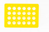 6SCBGMYL Základní mřížka žlutá (19 x 14cm)