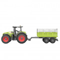 Traktor CLAAS na dálkové ovládání s přívěsem