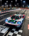 Auto Carrera D124 - 24000 Ford GT Race Car 