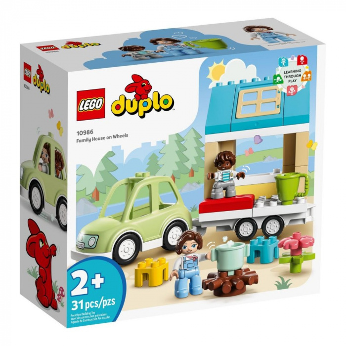 LEGO DUPLO 10986 Pojízdny rodinny dum